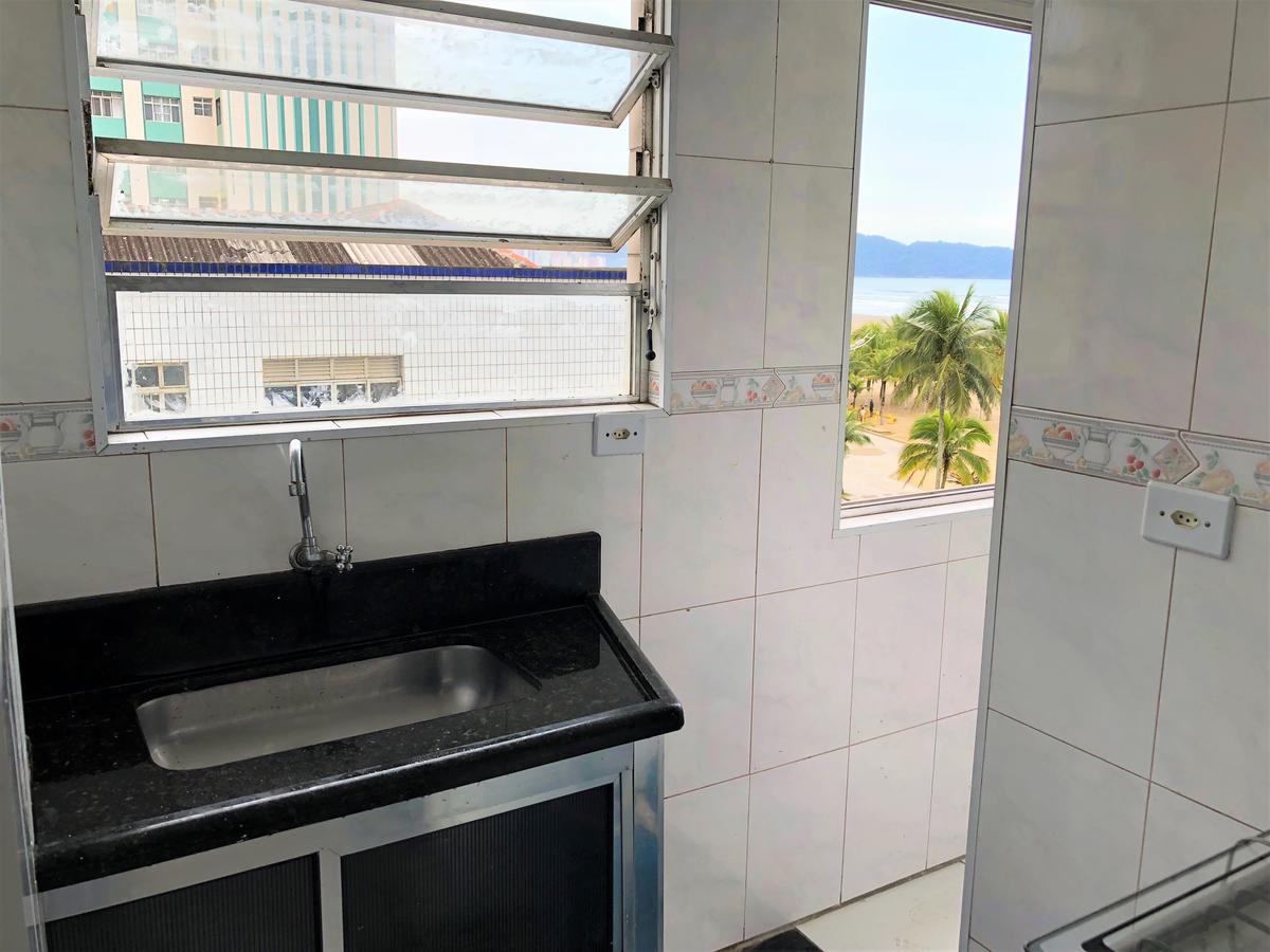 Apto Frente Ao Mar Com Vista Maravilhosa Apartamento Praia Grande  Exterior foto