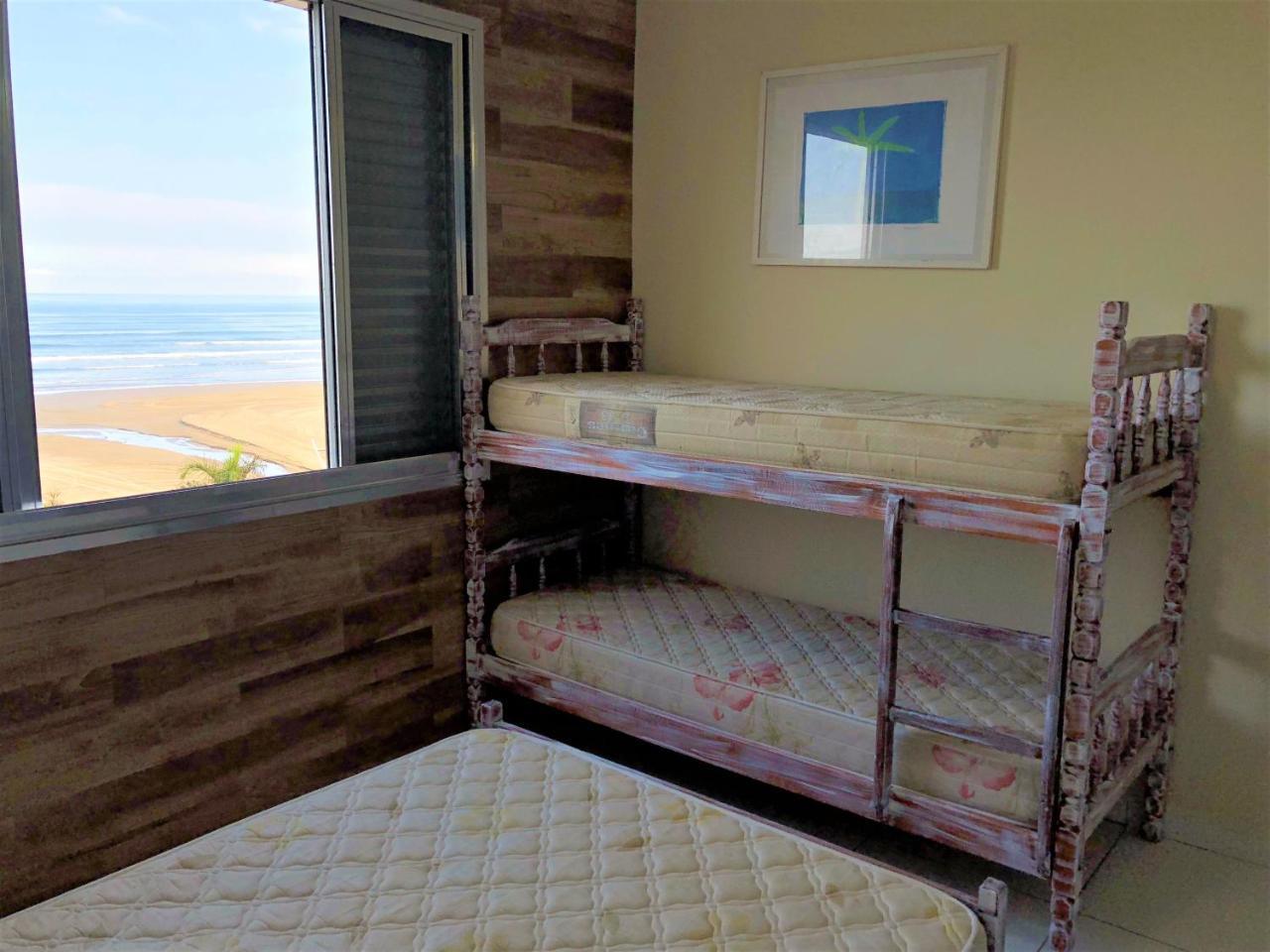 Apto Frente Ao Mar Com Vista Maravilhosa Apartamento Praia Grande  Exterior foto