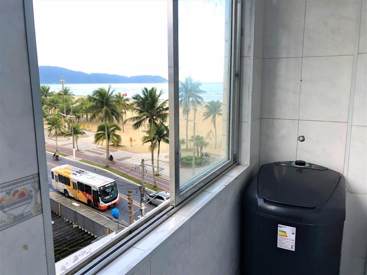 Apto Frente Ao Mar Com Vista Maravilhosa Apartamento Praia Grande  Exterior foto